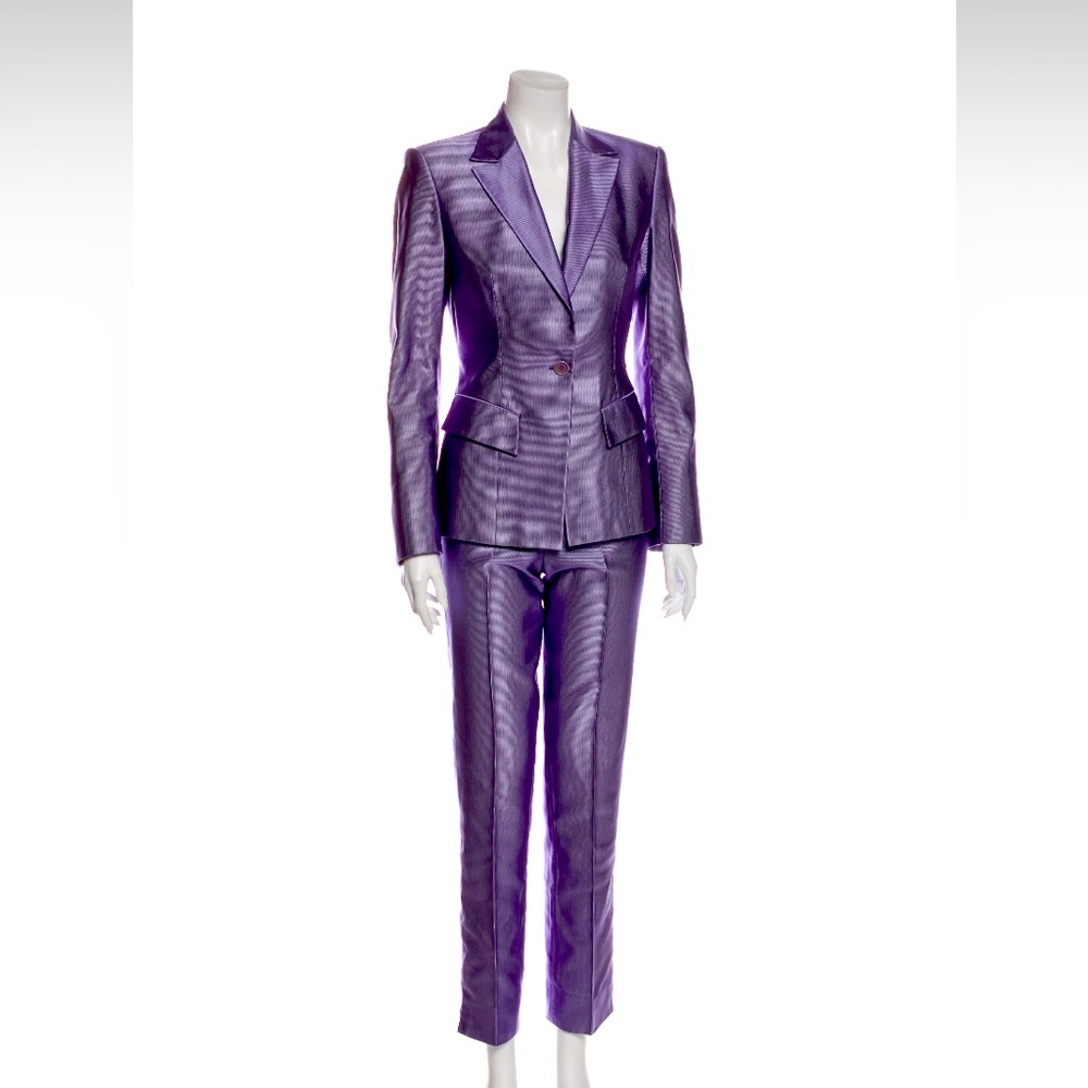 Elegant Purple Women's Suit